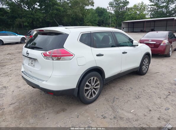 KNMAT2MT5GP613552 2016 NISSAN ROGUE White Задня права чверть