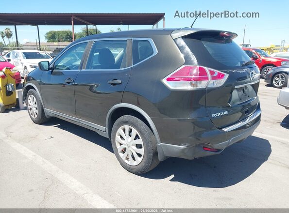 KNMAT2MT5GP672472 2016 NISSAN ROGUE Green Задня ліва чверть