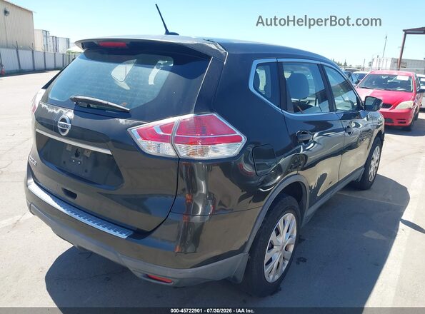 KNMAT2MT5GP672472 2016 NISSAN ROGUE Green Задня права чверть