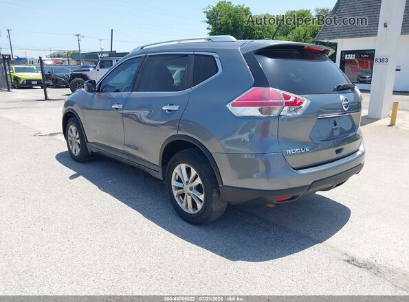 KNMAT2MT5GP697193 2016 NISSAN ROGUE Gray Tył lewy