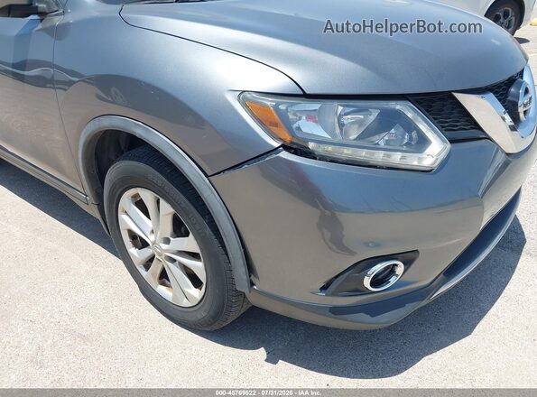 KNMAT2MT5GP697193 2016 NISSAN ROGUE Gray Widok wnętrza z tyłu