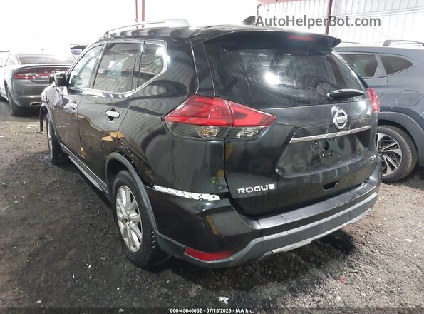 KNMAT2MT5HP517986 2017 NISSAN ROGUE Черный Задняя левая четверть