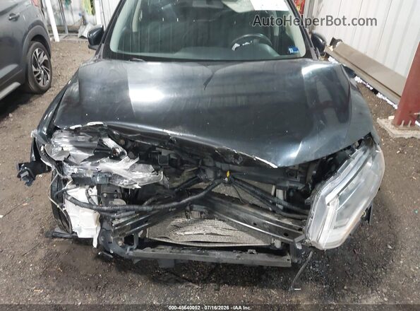 KNMAT2MT5HP517986 2017 NISSAN ROGUE Черный Вид сзади