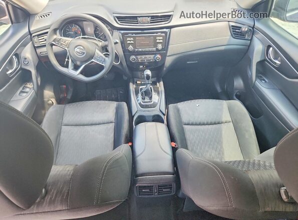 KNMAT2MT5HP523075 2017 NISSAN ROGUE Black Вид панелі приладів