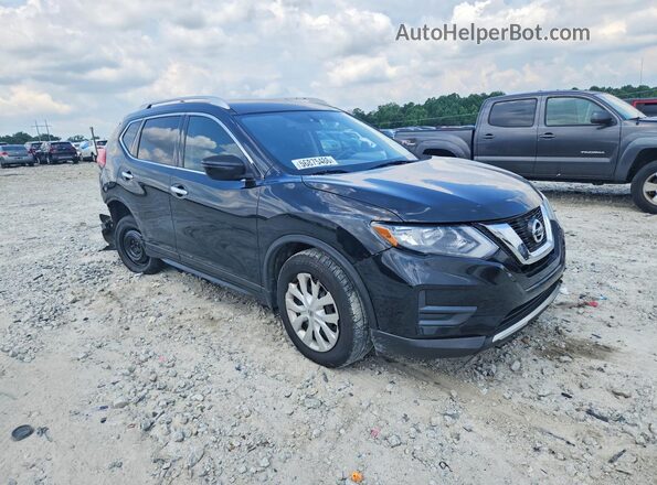 KNMAT2MT5HP523075 2017 NISSAN ROGUE Black Передня права чверть