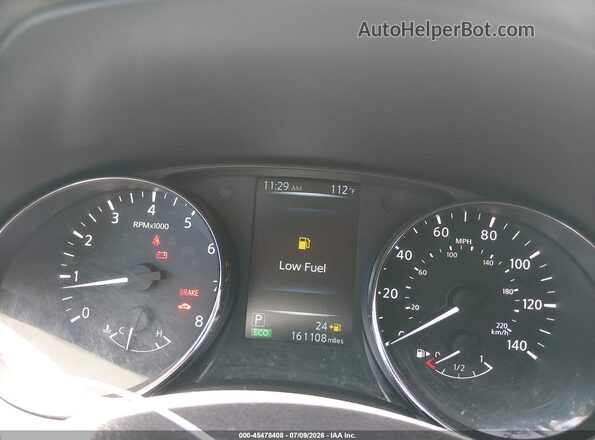 KNMAT2MT5HP532925 2017 NISSAN ROGUE Silver Հետևի նստատեղերի տեսք