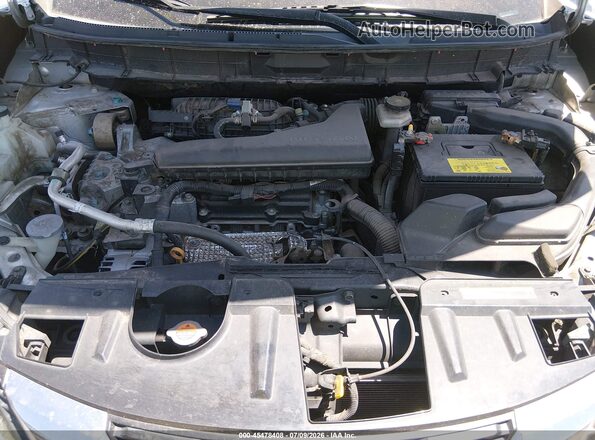 KNMAT2MT5HP532925 2017 NISSAN ROGUE Silver Հետևի տեսք