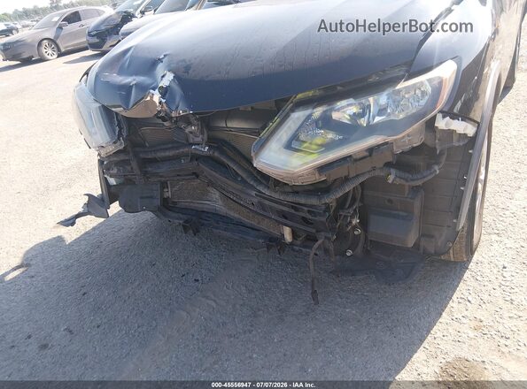 KNMAT2MT5HP550857 2017 NISSAN ROGUE Black Front view