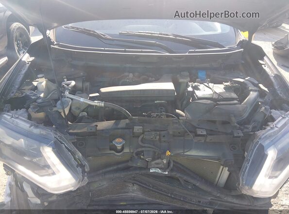 KNMAT2MT5HP550857 2017 NISSAN ROGUE Black Rear view