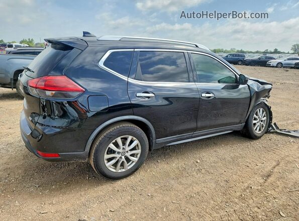 KNMAT2MT5JP516455 2018 NISSAN ROGUE Black Tył prawy