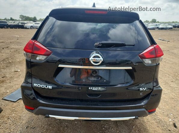KNMAT2MT5JP516455 2018 NISSAN ROGUE Black Widok z tyłu