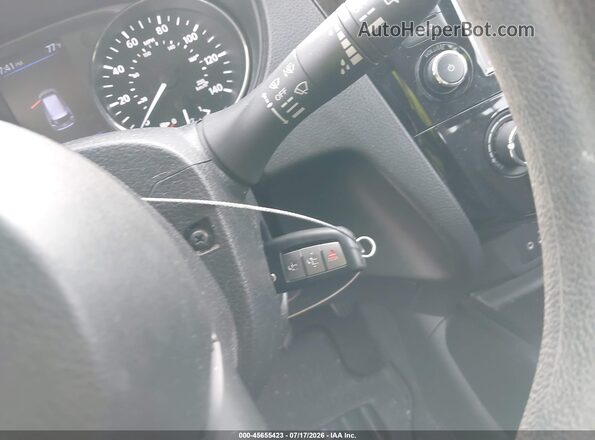 KNMAT2MT5JP521011 2018 NISSAN ROGUE White Առջևի վահանակի տեսք