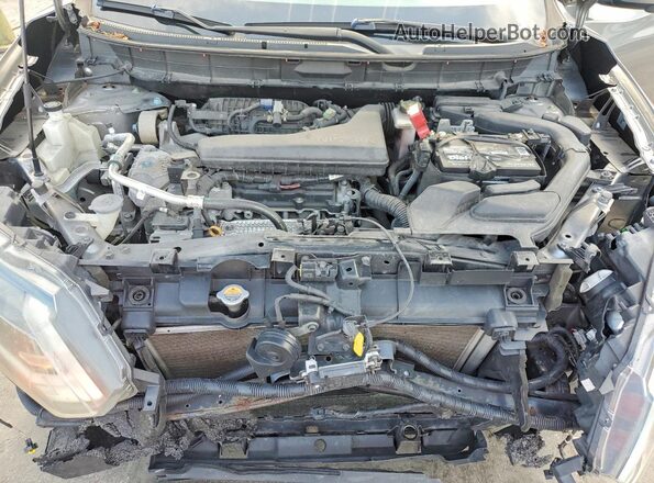 KNMAT2MT5JP530307 2018 NISSAN ROGUE Gray Vista del compartimento del motor