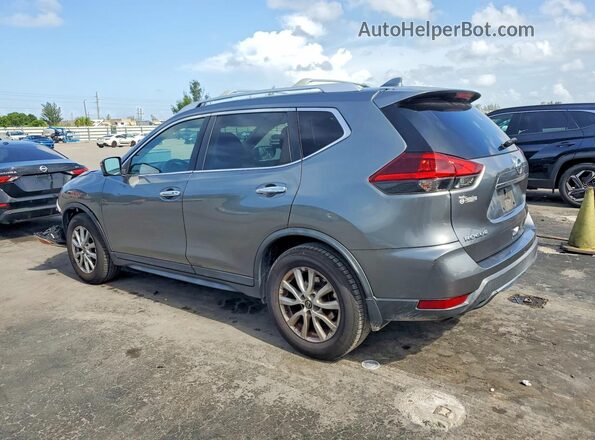 KNMAT2MT5JP530307 2018 NISSAN ROGUE Gray Trasero izquierdo