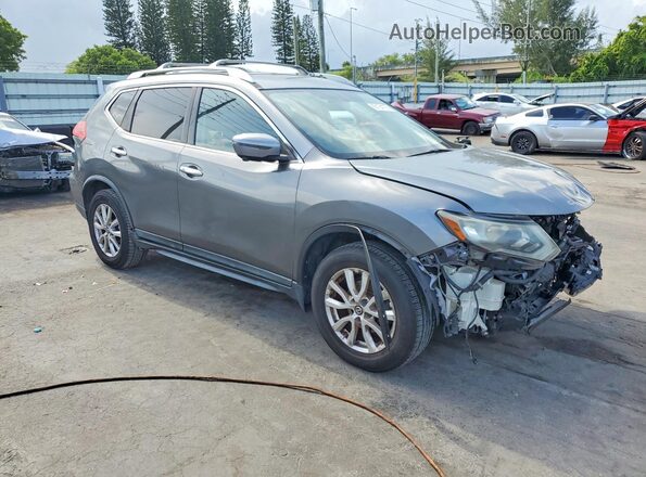 KNMAT2MT5JP530307 2018 NISSAN ROGUE Gray Delantero derecho