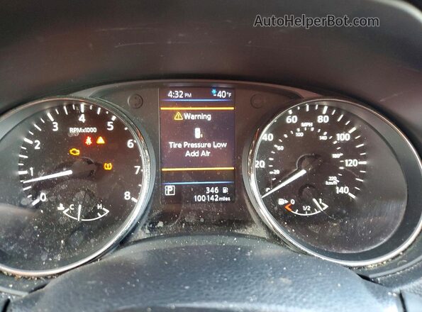 KNMAT2MT5JP530307 2018 NISSAN ROGUE Gray Vista del cuadro de instrumentos