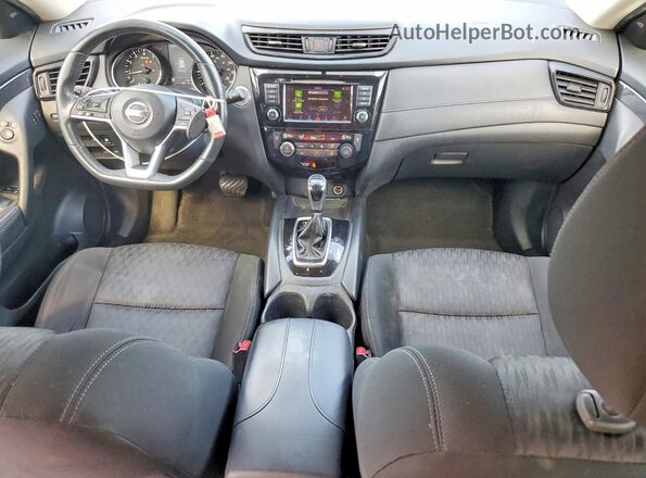 KNMAT2MT5JP530307 2018 NISSAN ROGUE Gray Vista del salpicadero