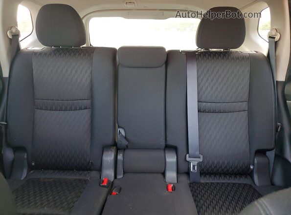 KNMAT2MT5JP530307 2018 NISSAN ROGUE Gray Vista de los asientos traseros