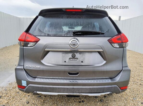KNMAT2MT5JP582603 2018 NISSAN ROGUE Gray Հետևի տեսք