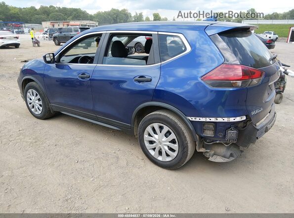 KNMAT2MT5JP616197 2018 NISSAN ROGUE Blue უკანა მარცხენა