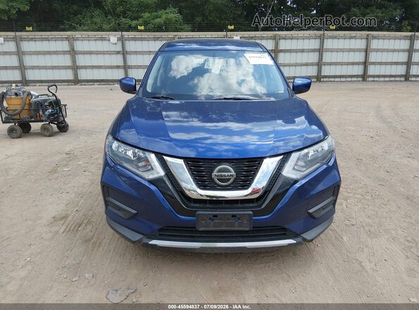 KNMAT2MT5JP616197 2018 NISSAN ROGUE Blue უკანა სალონის ხედი