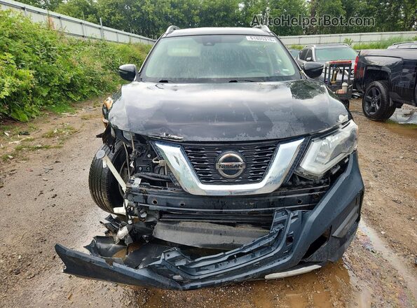 KNMAT2MT5LP507421 2020 NISSAN ROGUE Black წინა ხედი
