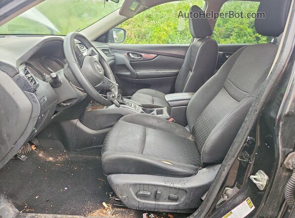 KNMAT2MT5LP507421 2020 NISSAN ROGUE Black წინა სალონის ხედი