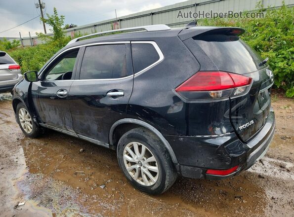 KNMAT2MT5LP507421 2020 NISSAN ROGUE Black უკანა მარცხენა