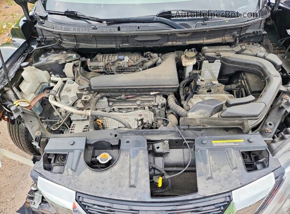 KNMAT2MT5LP507421 2020 NISSAN ROGUE Black ძრავის განყოფილების ხედი