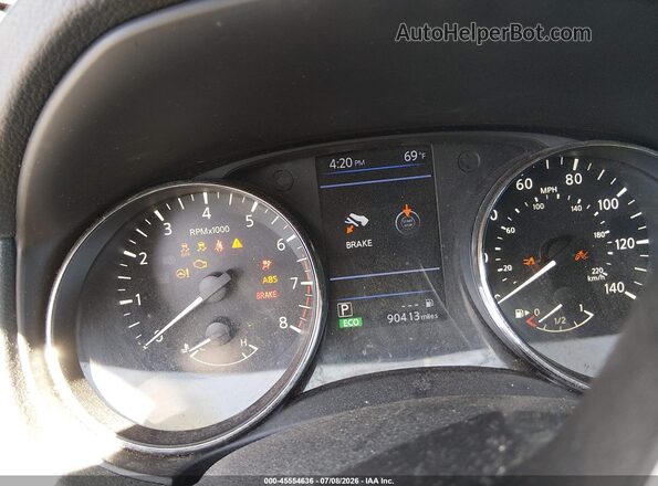 KNMAT2MT5LP509265 2020 NISSAN ROGUE Gray Вид задніх сидінь