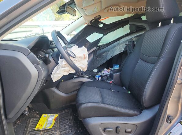 KNMAT2MT5LP523120 2020 NISSAN ROGUE Gray Widok wnętrza z przodu