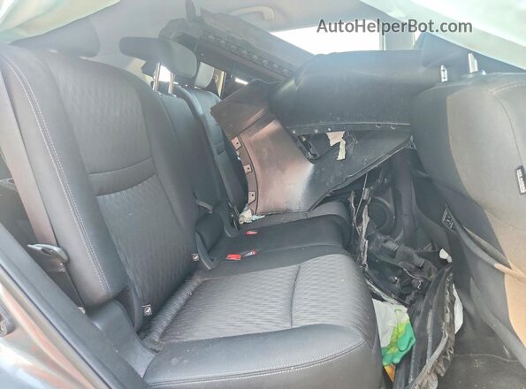 KNMAT2MT5LP523120 2020 NISSAN ROGUE Gray Widok wnętrza z tyłu