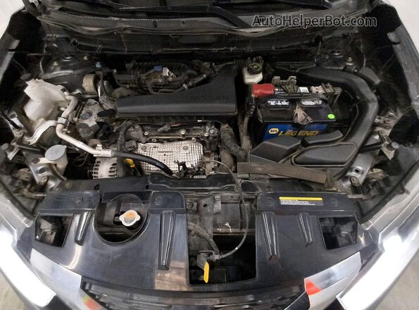 KNMAT2MT5LP532660 2020 NISSAN ROGUE Charcoal Engine compartment view