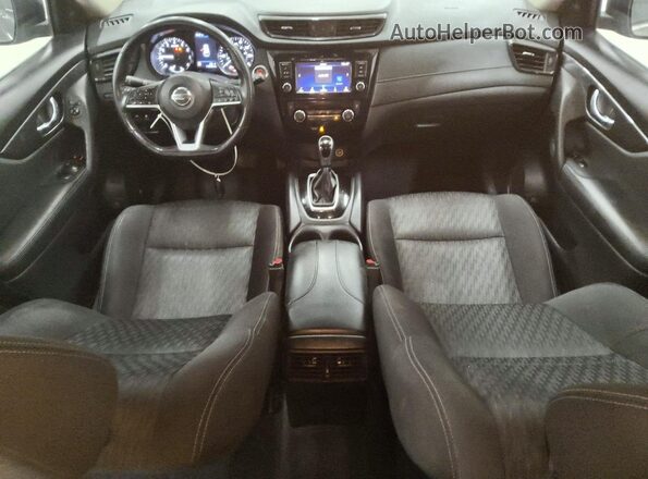 KNMAT2MT5LP532660 2020 NISSAN ROGUE Charcoal Dashboard view