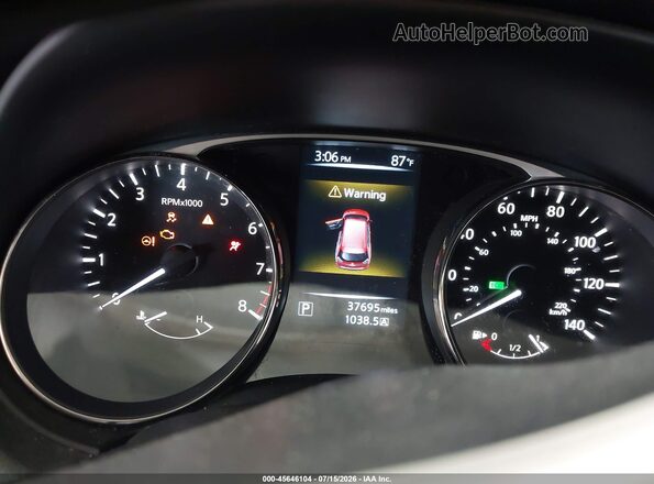 KNMAT2MT6GP613978 2016 NISSAN ROGUE Красный Вид задних сидений