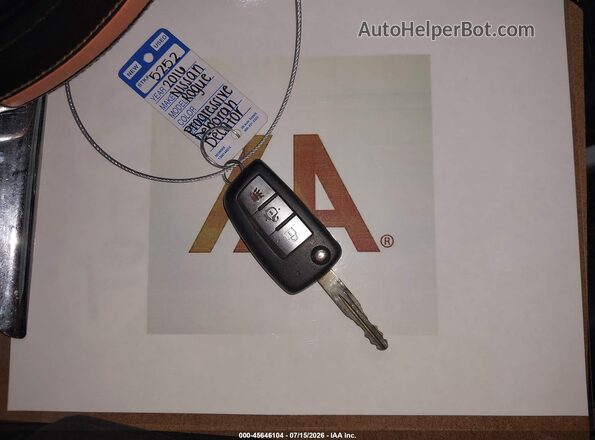 KNMAT2MT6GP613978 2016 NISSAN ROGUE Красный Вид панели приборов