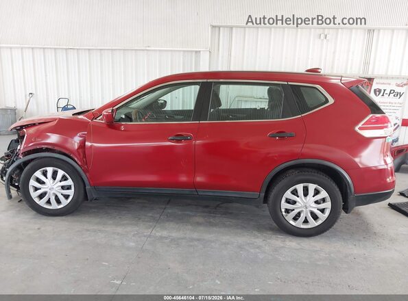KNMAT2MT6GP613978 2016 NISSAN ROGUE Красный 