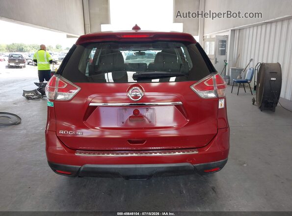 KNMAT2MT6GP613978 2016 NISSAN ROGUE Красный 