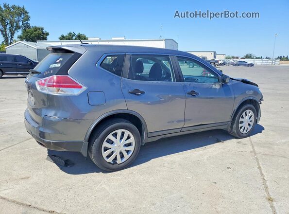 KNMAT2MT6GP622891 2016 NISSAN ROGUE Gray Задня права чверть