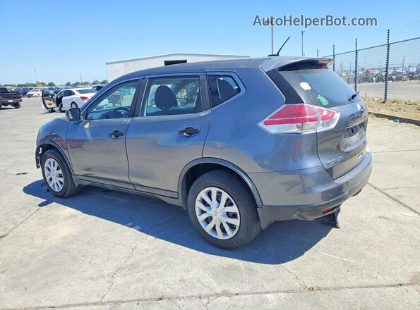 KNMAT2MT6GP622891 2016 NISSAN ROGUE Gray Задня ліва чверть