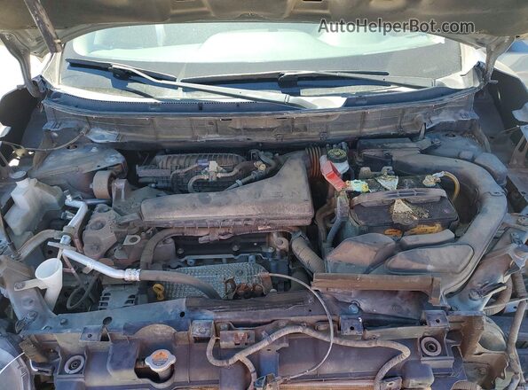 KNMAT2MT6GP622891 2016 NISSAN ROGUE Gray Вид задньої частини салону