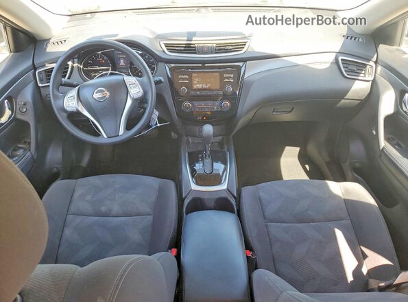 KNMAT2MT6GP622891 2016 NISSAN ROGUE Gray Вид панелі приладів