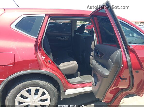 KNMAT2MT6GP650030 2016 NISSAN ROGUE Красный Вид наклейки с VIN-кодом