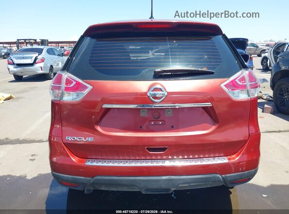 KNMAT2MT6GP650030 2016 NISSAN ROGUE Красный 