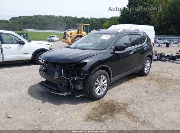 KNMAT2MT6GP656880 2016 NISSAN ROGUE Black Front left