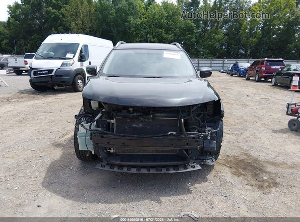 KNMAT2MT6GP656880 2016 NISSAN ROGUE Black Front view