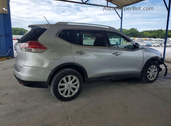 KNMAT2MT6GP694187 2016 NISSAN ROGUE Серебряный Задняя правая четверть