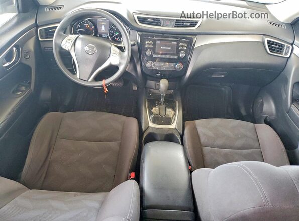 KNMAT2MT6GP694187 2016 NISSAN ROGUE Серебряный Вид панели приборов