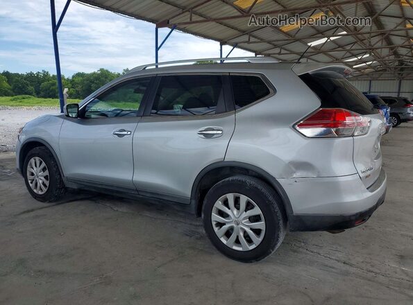 KNMAT2MT6GP694187 2016 NISSAN ROGUE Серебряный Задняя левая четверть
