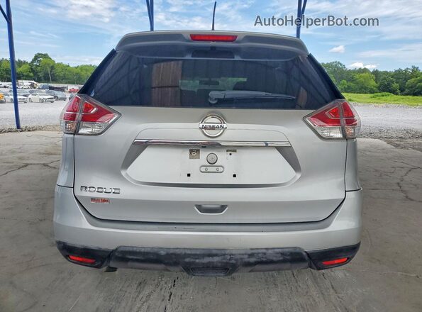 KNMAT2MT6GP694187 2016 NISSAN ROGUE Серебряный Вид сзади